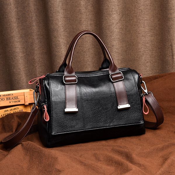 

2019 новый кожаный мешок женщин одно плечо сумка женские сумки сумки посыльного