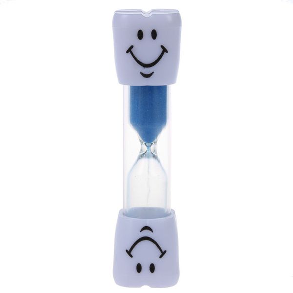 

childrens toothbrush timer hourglass kids sandglass smile sand egg 2 minutes 1pcs (blue 2 minutes