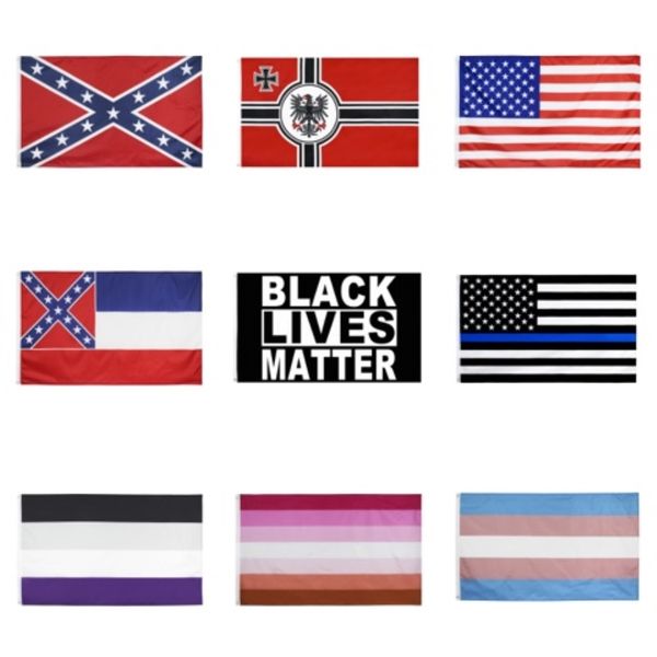 

90*150cm trump 2020 flag double sided printed donald trump flag keep america great donald for president usa c833#370