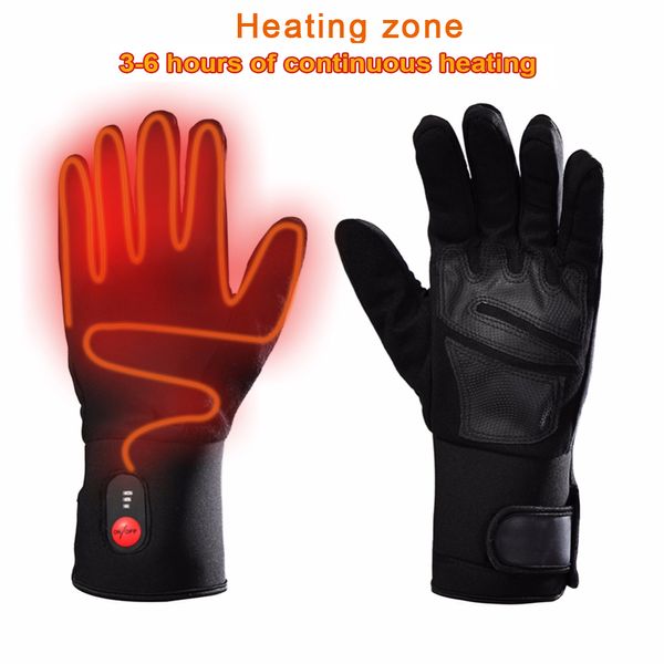 

savior winter warm 7.4 electric battery heated gloves rechargeable for skiing fishing riding hunting keep hands warm men women