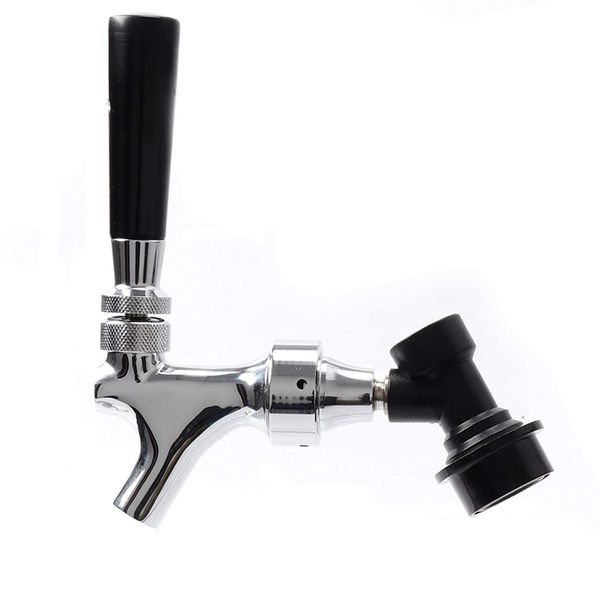 

beer tap faucet with ball lock home brewing stainless steel stem draft beer keg faucet with ball lock disconnect chromed body fo