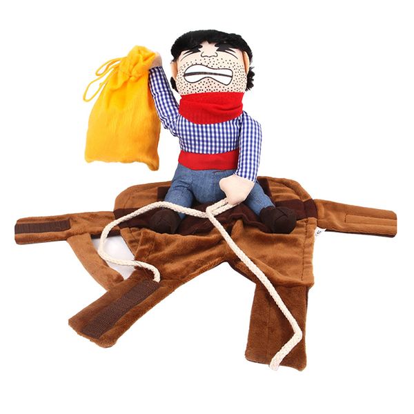 

cute pet dog fancy dress western cowboy knight cosplay costume clothes