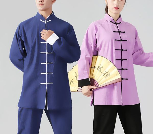 

унисекса springautumn высокого класса cottonlinen вин чунь боевые искусства tang костюмы тайцзи чи форма ушу одежды тай, White;black
