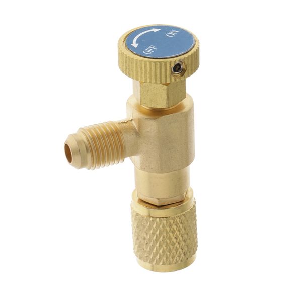 

r22 refrigeration ball valve adapter safety valve connector 1/4\"