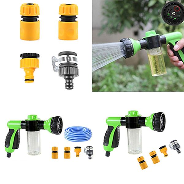 

многофункциональный портативный автоматический foam водяной пистолет высокого давления мойка автомобилей водяной пистолет автомобилей стирал