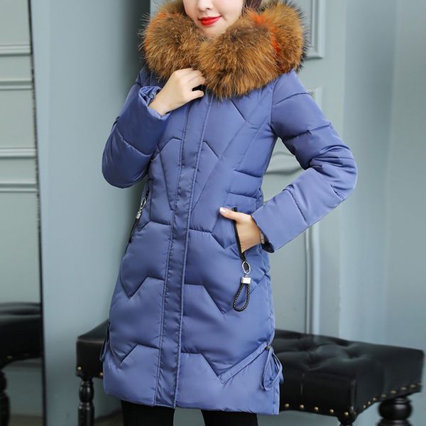 

fashion women winter warm cotton hooded winter jacket long-sleeved coat abrigos mujer invierno 2019 dropshiping w903, Tan;black
