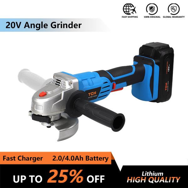 

tch 18v angle grinder with lithium battery for polish and cutting
