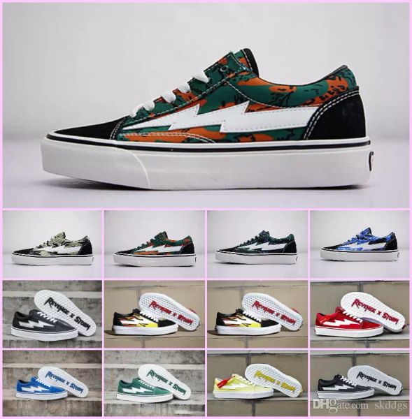 

Whole ale 2018 new revenge x torm neaker pop up tore old kool off fa hion grid men kateboard vulcanized in canva hoe