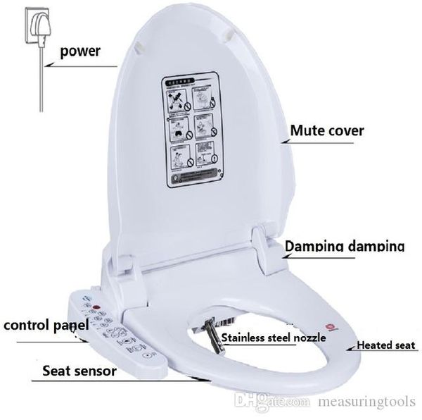 2020 Smart Toilet Seat Heated Wc Sit Intelligent Water Closet 2020 Smart Toilet Seat Heated Wc Sit