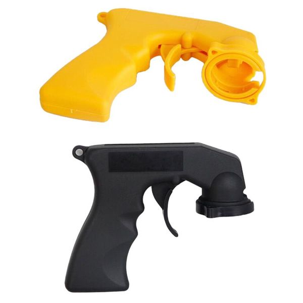 

new spray adaptor paint care aerosol spray gun handle with full grip trigger locking collar car maintenance painting paint tool