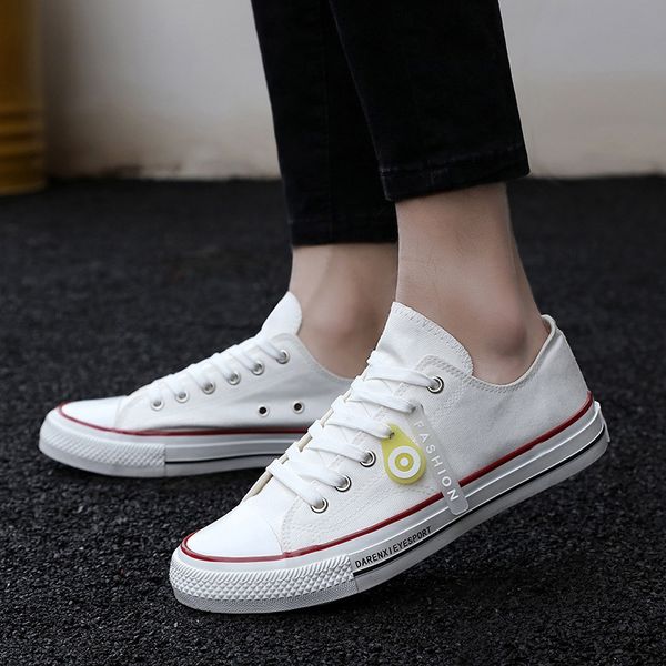 

2019 spring canvas shoes men casual shoes breathable cloth footwear street cool men young man footwear ka791, Black