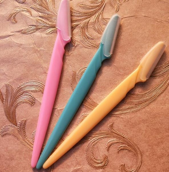 

1500pcs eyebrow razor shaper trimmer shaver women facial razor with precision cover#31652