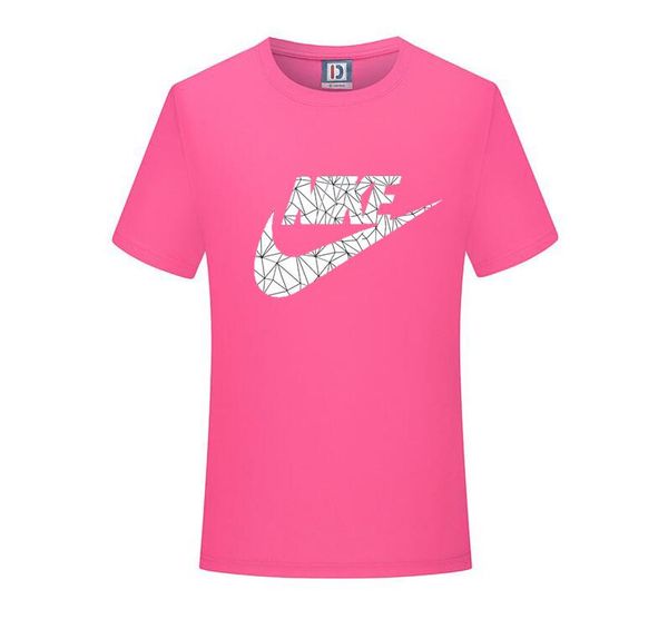 

2020 fashion mens t shirt men women couples casual short sleeve mens round neck tees 4 colors, White