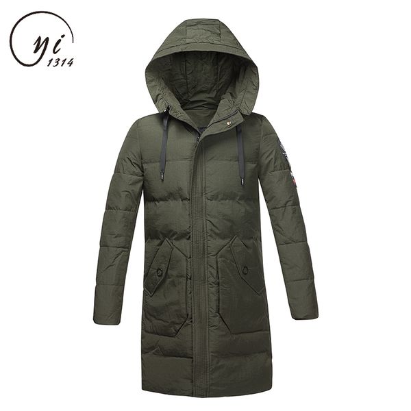 

3 colorthick warm long parka men black army windbreaker chaqueta hombre invierno ropa hombre de marca casaco masculino militar, Tan;black