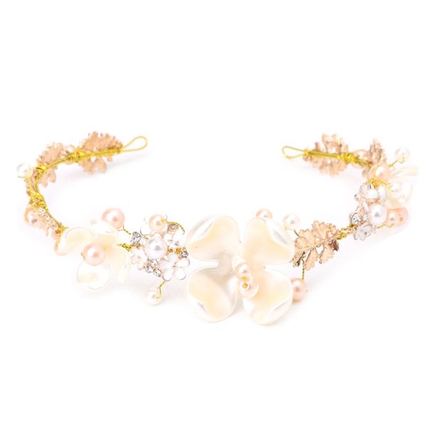 

crystal bridal headband wedding rhinestone headbands hair accessories bridal tiaras bride ribbon headbands, Golden;white