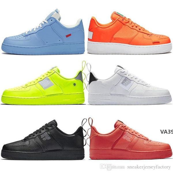 

new low mca university blue 1s dunk utility skateboard casual shoes high cut green triples white black wheat men women sports sneakersva39