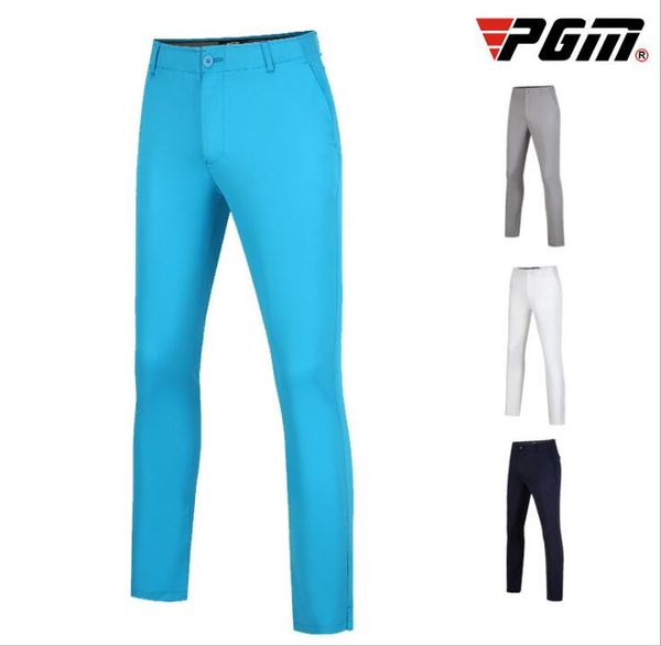 

pgm men dry-fit breathable golf pants high-elastic comfortable golf trousers high elasticity sportswear apparel d0774, Gary;green