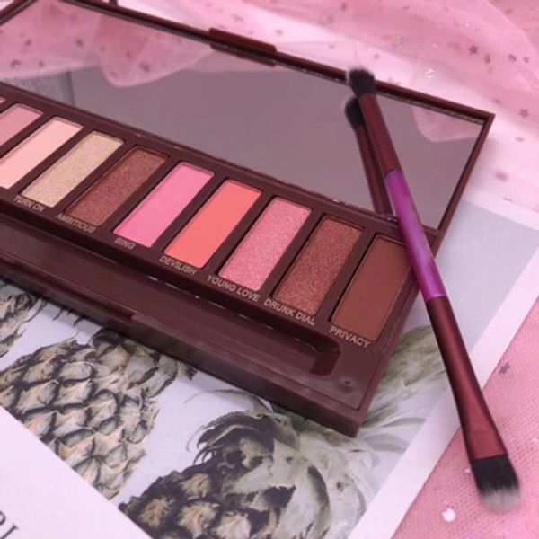 

In tock cherry 12 color eye hadow uper beauty new cherry makeup palette ro e eye hadow palette dhl hipping