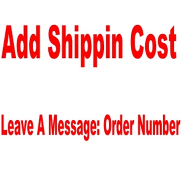 

add shipping cost , extra shipping cost, pay here leave a message for your order hot, White;yellow