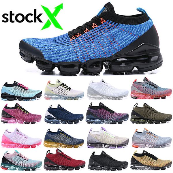 

new classic 2019 fly 3.0 desert sage triple black white mens running shoes cinder breathable chaussures knit cushion sneaker trainers runner