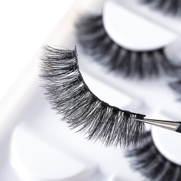 

7 types for choose 5 pairs fluffy lightweight 3d mink lashes full strip eyelashes fake false eyelash