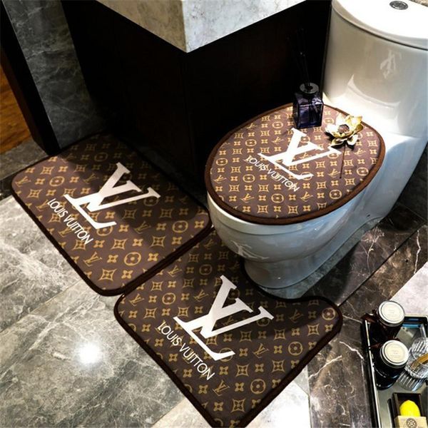 

печать письмо стульчак обложка мода шинель унитазов чехол три пьесы bathroon non-slip mat чувствительная главная indoor коврики