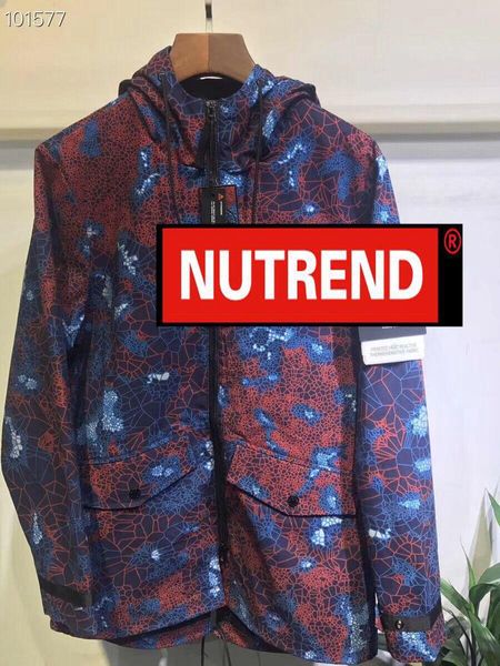 

мужские дизайнерские пальто роскошная пара молния камуфляж с капюшоном прилив бренд высокое качество повседневная пара повязка логотип широк, Black;brown