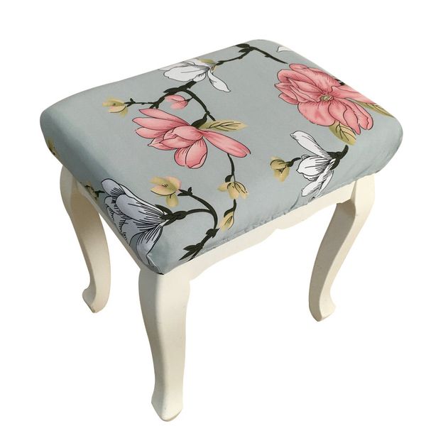 

european change shoes stool spandex chair cover removable chair cover washable printed home living room seat for chairs