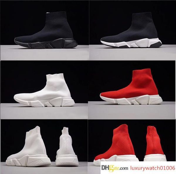 

2019 brand discount sock shoes chaussures fashion luxury designer red bottoms shoe white black dress de luxe sneakers men women casual shoes