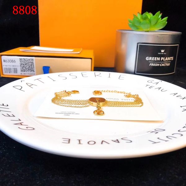 

new arrival brand name chain with logo women punk bracelet for wedding gift jewelry drop shipping ps6302a 6, Black