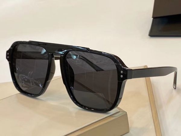 

cool men black square sunglasses grey shaded lenses uv protection sonnenbrille men sunglasses new with box, White;black