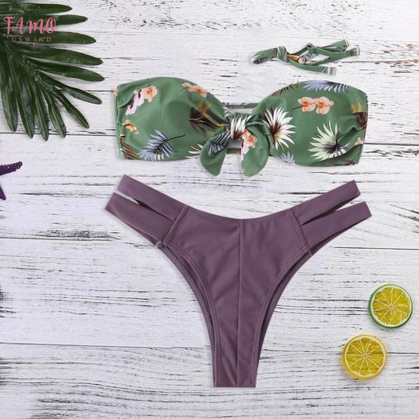 

bikini set push up bikini white bikini suit push up swimsuit swimwear letter beachwear causal women print tube up, White;black