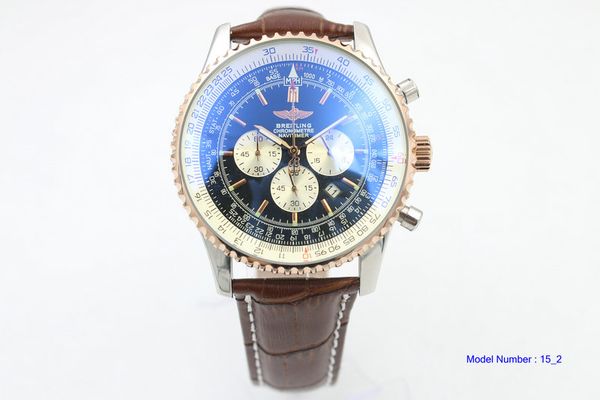 

2019 luxury mens professional automatic bentley watch men's watches wristwatch br2, Black;brown