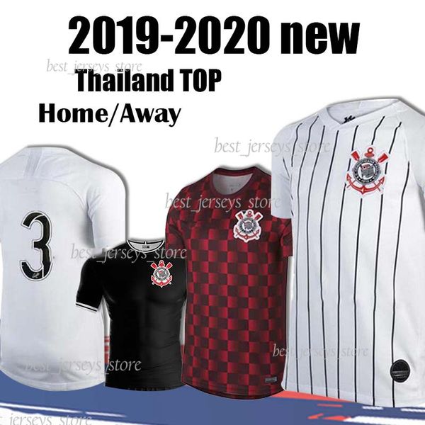 

Thailand 10 JADSON Corinthian Paulista soccer jersey 19-20 new Brazil Pablo BALBUENA ROMERO Gabriel República Federati Football uniforms