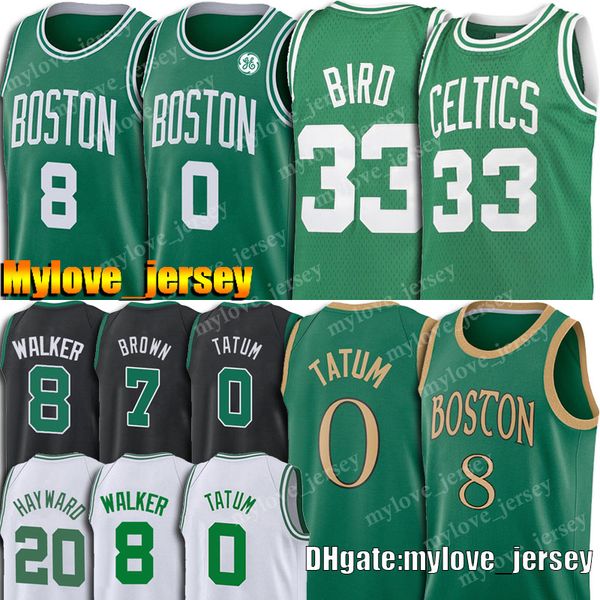 

jayson 0 tatum jersey kemba 8 walker jerseys larry 33 bird jersey gordon 20 hayward jerseys jaylen 7 brown jersey marcus 36 smart, Black;red
