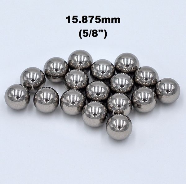 

5/8'' (15.875mm) chrome steel bearing balls g16 aisi 52100 100cr6 precision chromium balls for automotive components, all kinds of
