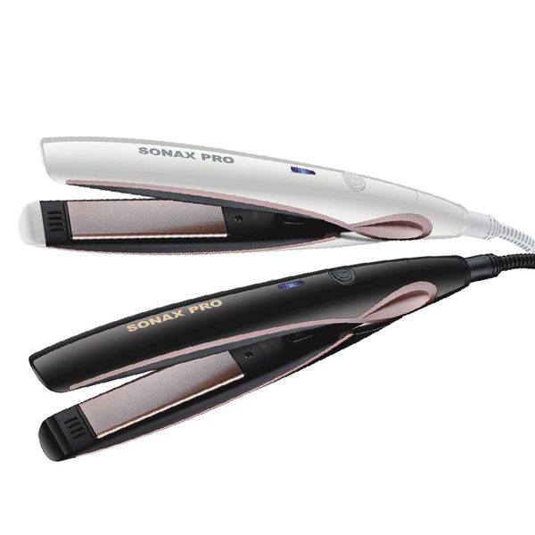 

new professional hair straightener does not hurt hair negative ion splint wet and dry dual-use constant temperature perm, Black