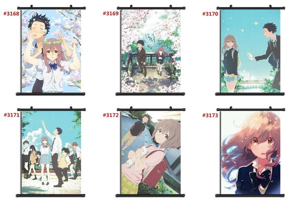 

koe no katachi a silent voice anime manga wall poster scroll