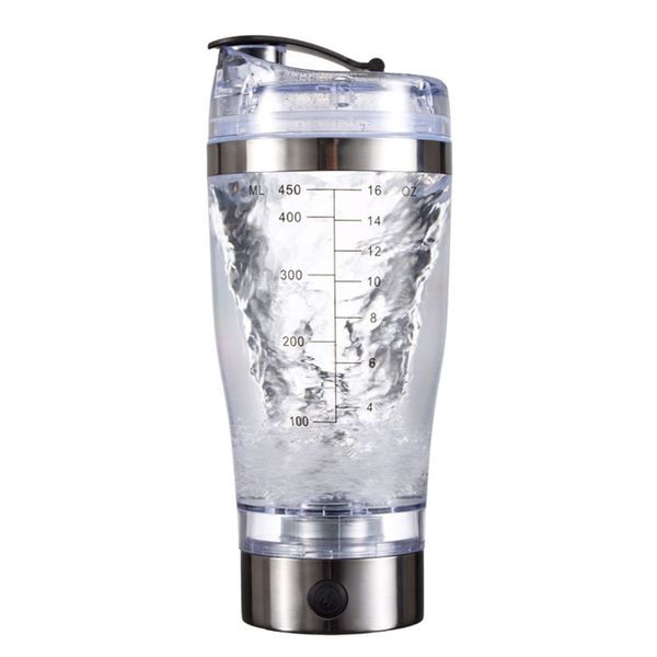 

450ml electric blender protein shaker bottle portable automatic vortex mixer