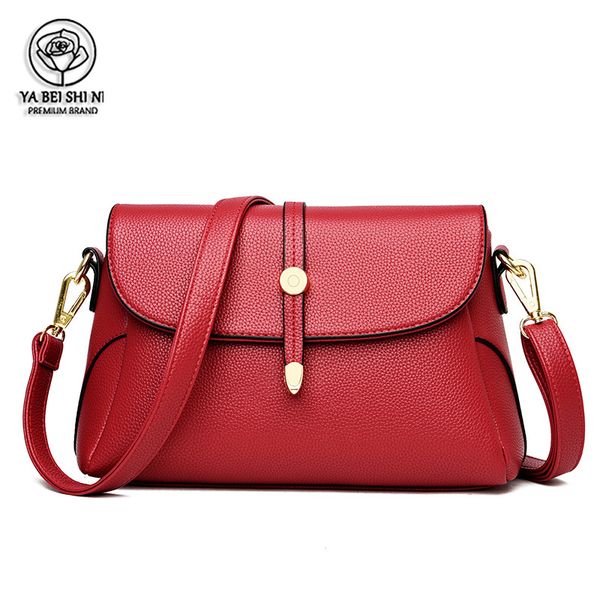 

2020 cowhide crossbody bags for women shoulder bag messenger bags handbag leather ladies shoulder bag small satchel bolso mujer