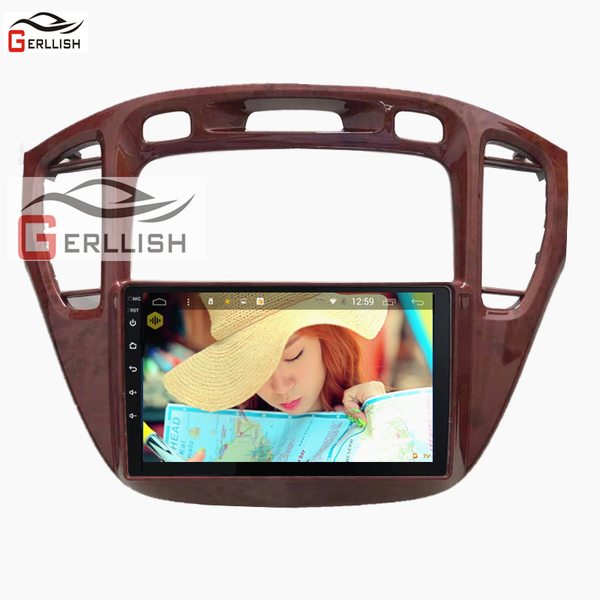 

для highlander 2000 2002 2003 2001 2004 2005 2006 2007 android car мультимедиа gps-плеер аудио радио стерео bt стиль автомобиля dvd