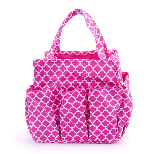 Quatrefoil Garden Tool Bag Parted Gardens Tote Сумки для хранения Домашний Организатор для внутреннего и наружного садоводства Садовые инструменты Комплект Держатель Dom106177