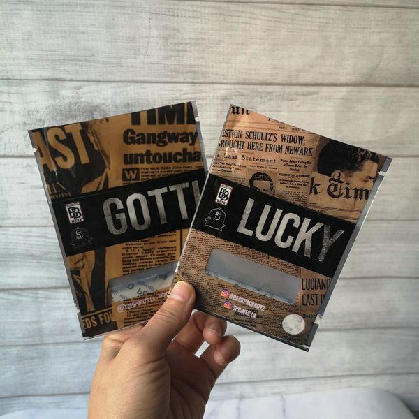 

new backpackboyz bags gotti resealable zipper seal for freshness childproof flowers packing lucky mylar bags gotti mylar bags new dhl