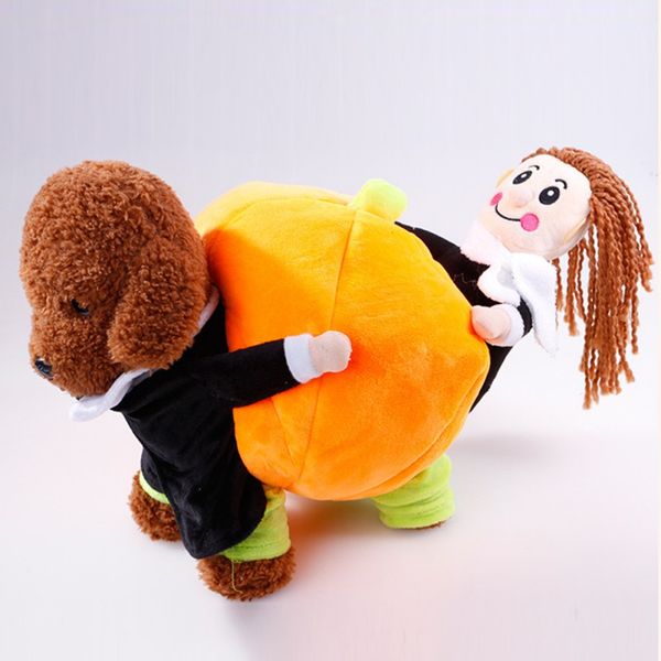 

хэллоуин забавный клоун собака кошка карри тыквы костюмы котик щенок партии cosplay хэллоуин костюмы pet косплей decor