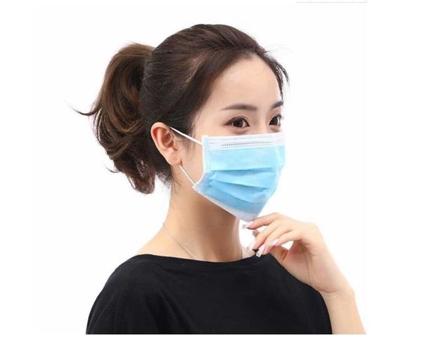 

взрослый маска дышащий 3ply non woven dust proof лица маски ear loop открытый на складе бесплатная доставка n54