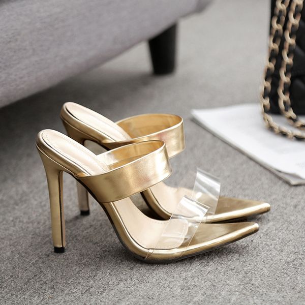 

shoes low woman's slippers pointed toe thin heels rubber flip flops heeled mules luxury slides shose women 2020 hawaiian soft, Black