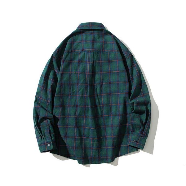

streetwear plaid men shirt cotton autumn casual long sleeve dress shirts soft comfort slim fit button camisa social masculina, White;black