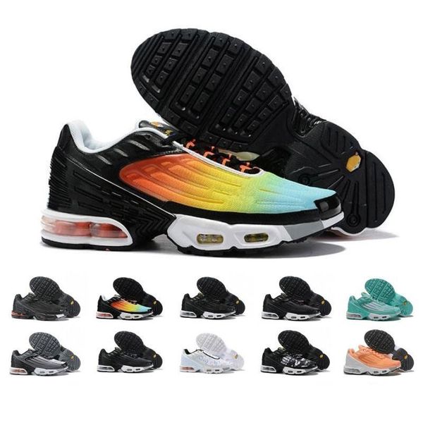 

2020 tn plus running shoes women men triple black white pink rise regency purple lemon lime volt megatron mens trainers sports shoes 36-46