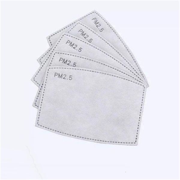 

dhl ship replacement fliter pm2.5 kid pad activated carbon insert 5 layers protective mask inner pads breathable in stock
