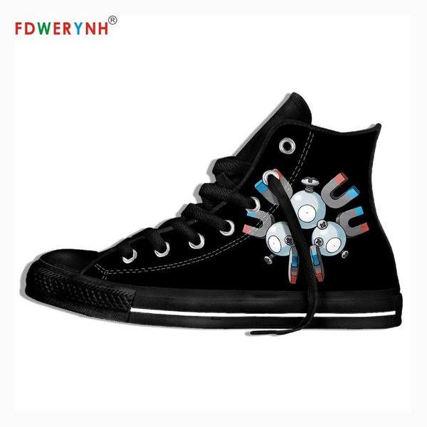 

canvas sneakers design pocket magneton anime cartoon casual high shoes